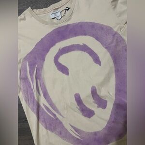 *NWT* One Teaspoon SMILEY VIOLET LONG SLEEVE TEE
